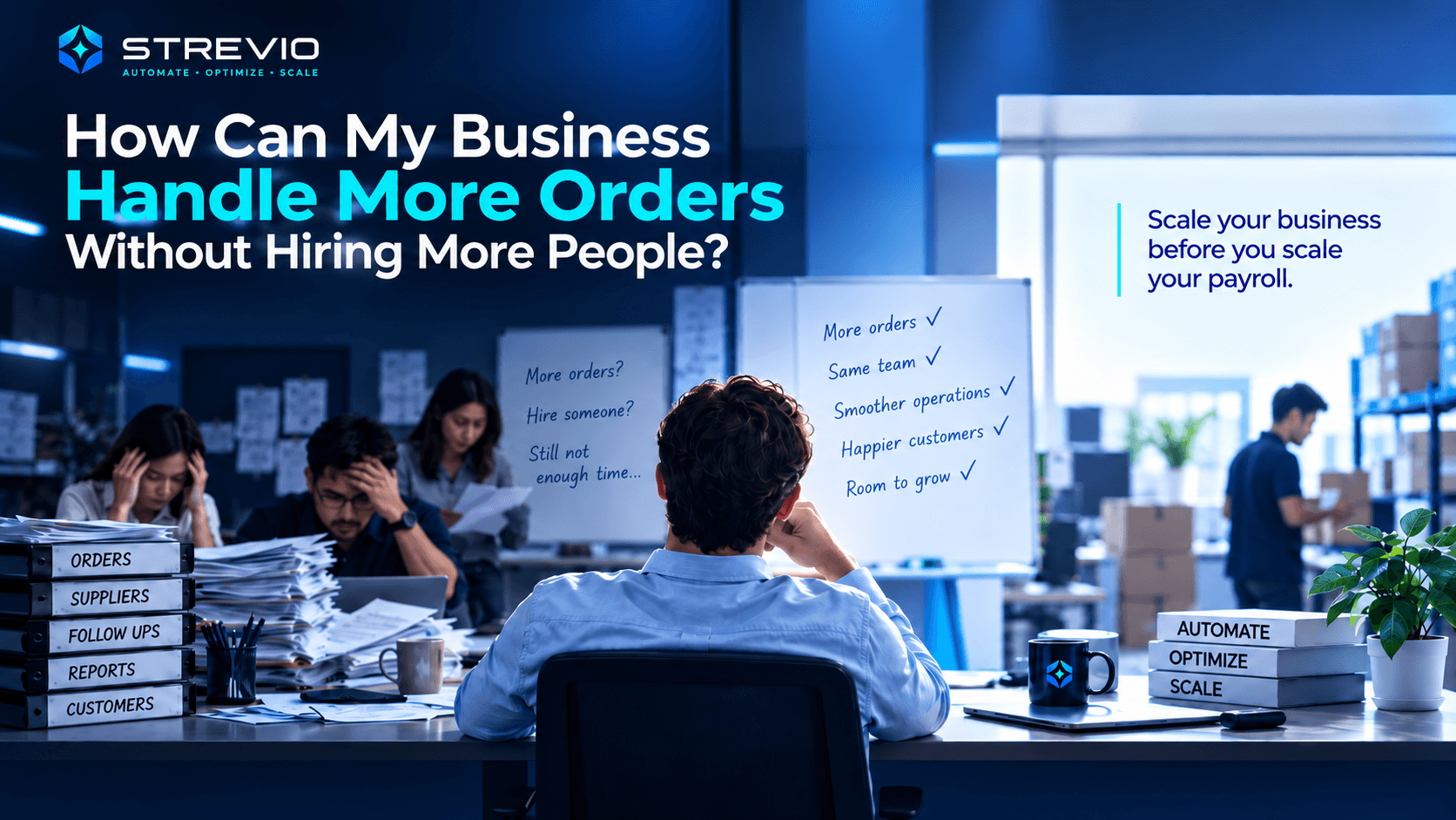 How Can My Business Handle More Orders Without Hiring More People?