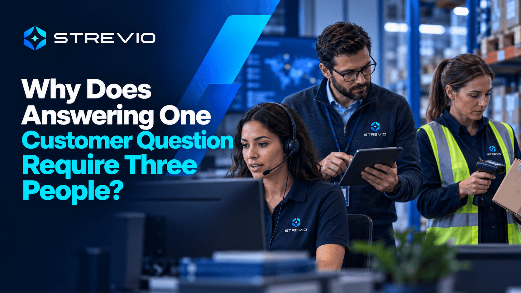 Why Does Answering One Customer Question Require Three People?
